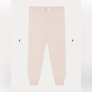Bonpoint Baby Cashmere Joggers in soft pink (Size 6 months)